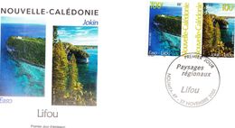 NOUVELLE CALEDONIE - FDC De 2001 N° 857 à 858 - Lettres & Documents