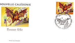 NOUVELLE CALEDONIE - FDC De 2001 N° 861 - Covers & Documents