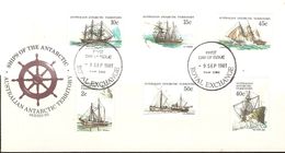 Australian Antarctic Territory 1981 Ships FDC $ 1.50 - FDC
