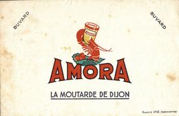 BUVARD  MOUTARDE AMORA - Mostaza