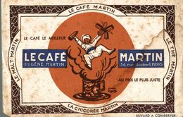 BUVARD LE CAFE MARTIN - Café & Thé