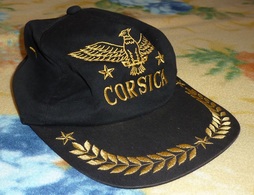 BERRETTO CAPPELLO CORSICA SOUVENIR STILE MILITARE - USATO ANNI 90 - Casques & Coiffures