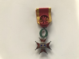 Medaille Ordre De Saint Gregoire Avec Rosette - Ante 1871