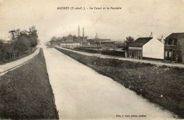 CPA - ARDRES (62) - Aspect De La Sucrerie Au Bord Du Canal En 1922 - Ardres