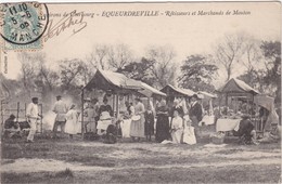 EQUEURDREVILLE - Rôtisseurs Et Marchands De Mouton - Belle Carte Animée - TBE - Equeurdreville