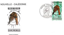 NOUVELLE CALEDONIE - FDC De 2002 N° 866 - Brieven En Documenten