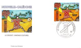 NOUVELLE CALEDONIE - FDC De 2002 N° 865 - Brieven En Documenten