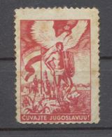 Kingdom Of Yugoslavia, Save Yugoslavia, Latin Without Value, Additional, Charity, Cinderella, 1931. - Other & Unclassified