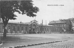 ¤¤  -  BELGIQUE   -  ERQUELINNES    -   La Gare   -  Chemin De Fer  -  ¤¤ - Erquelinnes