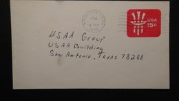 USA - 1980-11-03 - 15c - Envelope - Postal Stationery - Used - Look Scan - 1961-80