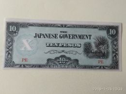 10 Pesos 1942 - Japon