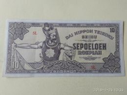 10 Rupiah 1944 - Japón