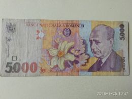 5000 Lei 1998 - Roumanie