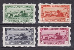 Grand Liban PA N°75* à 78* - Unused Stamps