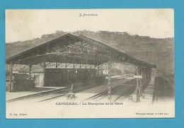 CPA - Chemin De Fer Gare CAPDENAC 12 - Autres & Non Classés