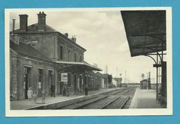 CPSM - Chemin De Fer Gare D'AUNEAU 28 - Auneau