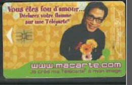 France 50UT Macarte.com Vous Etes Fou D'amour T2G 10/01 - 2001