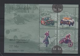 LOT 179 - FINLANDE  BF N° 16** - VOITURES Et MOTOS DE COURSE  - Cote 11 € - Cars