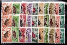 Tres Series De Hungría Aéreo N ºYvert 160/69 ** - Unused Stamps