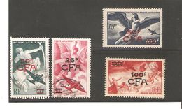 REUNION  POSTE AERIENNE N°45/48  OBLITERE DE 1949 - Airmail