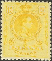 * 15 Cts Amarillo. Excelente Color Y Centraje. PIEZA DE LUJO. - Andere & Zonder Classificatie