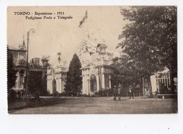 8 - TORINO  -  Esposizione - 1911 -  Padiglione Posta E Telegrafo - Expositions