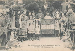 68 // LAUTENBACH   Le Drapeau Du 4eme Tirailleurs En Alsace,  Décembre 1918 ** - Other Municipalities