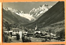 A117, Kippel Mit Hotel Lötschberg, Langgletscher, Lötschenlücke, Schlenhorn, 4646, E. Gyger, Circulée 1943 - Kippel