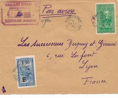 Lettre Madagascar Maintirano Pour Lyon - Covers & Documents