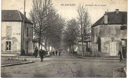 Delcampe - SAULIEU .... AVENUE DE LA GARE - Saulieu