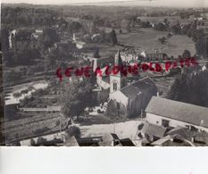 87 - NIEUL  - VUE AERIENNE  L' EGLISE  1960 - Nieul