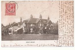 CPA ROYAUME UNI DORSET PRES DE DORCHESTER HIGH MEAD MAISON DE VACANCES TRES RARE 1914 !! - Altri & Non Classificati