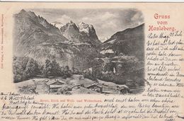 Suisse Carte Postale Gruss Vom Hasleberg 1899 - Hasle Bei Burgdorf