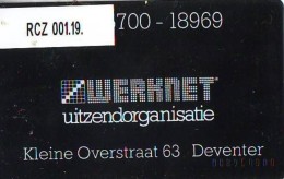 Telefoonkaart  LANDIS&GYR  NEDERLAND * WERKNET RCZ-001.19 * DEVENTER * ONGEBRUIKT * OPLAGE 250 - Privé