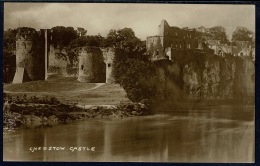 RB 1188 -  Early W.A. Call Cambria Real Photo Postcard Chepstow Castle Monmouthshire Wales - Monmouthshire