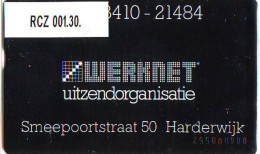 TELEFOONKAART LANDIS&GYR  NEDERLAND * WERKNET RCZ-001.30 * HARDERWIJK * ONGEBRUIKT * OPLAGE 400 - Privé