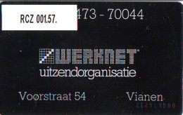 TELEFOONKAART LANDIS&GYR  NEDERLAND * WERKNET RCZ-001.57 * VIANEN * OPLAGE 300 - Privé