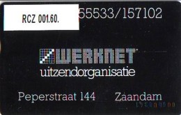 TELEFOONKAART LANDIS&GYR  NEDERLAND * WERKNET RCZ-001.60 * ZAANDAM * OPLAGE 400 - Privé