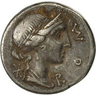 Monnaie, Aemilia, Denier, 114-113 BC, Rome, TTB, Argent, Crawford:291/1 - República (-280 / -27)