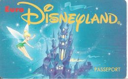 PASS-EURODISNEYLAND-1994-FEE CLOCHETTE-VGS-00010-TBE - Toegangsticket Disney