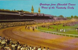 Kentucky Louisville Greetings From Churchill Downs - Louisville