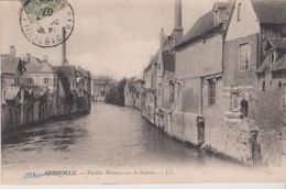 (80) ABBEVILLE . Vieilles Maisons Sur La Somme - Abbeville