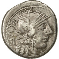 Monnaie, Minucia, Denier, 122 BC, Rome, TTB+, Argent, Crawford:277/1 - Repubblica (-280 / -27)