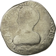 Monnaie, France, Charles IX, Teston, La Rochelle, B+, Argent, Sombart:4602 - 1560-1574 Carlos IX