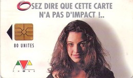 MARRUECOS. AVE-6a. Osez Dire Que Cette Carte N'a Pas D'Impact!.. 80U. (002) - Maroc