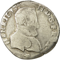 Monnaie, France, Henri II, Teston, 1558, La Rochelle, TB, Argent, Sombart:4558 - 1547-1559 Henry II