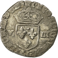 Monnaie, France, Louis XIII, 1/8 Ecu, Bayonne, TB, Argent, Gadoury:23 - 1610-1643 Louis XIII Le Juste