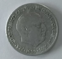 Espagne - 10 Centimos 1959 - Francisco Franco - - 10 Pesetas