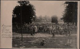 ! Alte Fotokarte 1917, Photo, Krogulec, Sächsische Sanitäts Komp. 278, Militaria Militär, Sachsen, 1. Weltkrieg, Polen - Polen