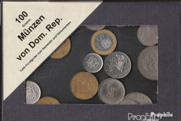 Dominikanische Republik 100 Gramm Münzkiloware - Mezclas - Monedas